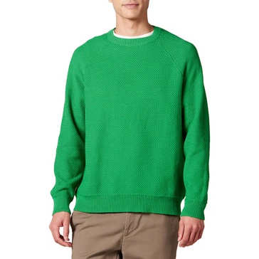 Amazon Essentials Oversized Crewneck Sweatshirt for Men, Textured, Cotton