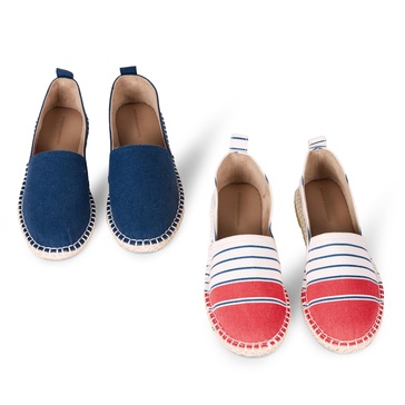 Amazon Essentials Women's Espadrille Flats, Pack of 2
