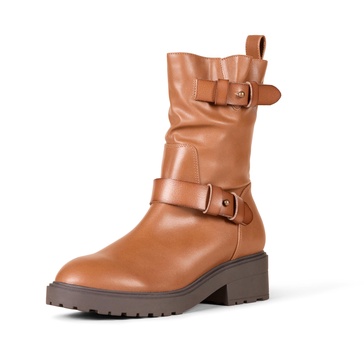 Amazon Essentials Women's Cropped Biker Boot
