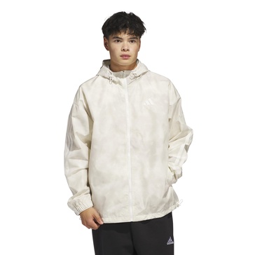 adidas Men's Essentials All Over Printed Woven Jacket