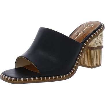 lendrila womens block heel slip-on heels