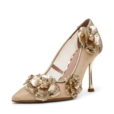 Betsey Women's Rossa Pump, Gold, 5.5