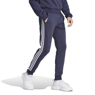 Essentials Fleece Tapered Cuffed 3-Stripes Pants