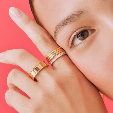 Triple Row Ring