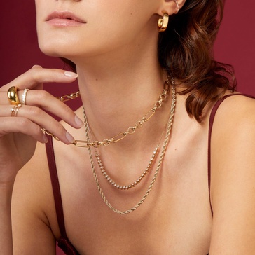 Bold Infinity Chain Link Necklace