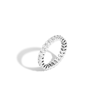 Oval Lab Grown Diamond Eternity Ring