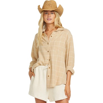 Layer Up Long-Sleeve Woven Top - Women's