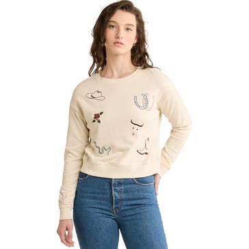 French Terry Crewneck Sweatshirt - Women's