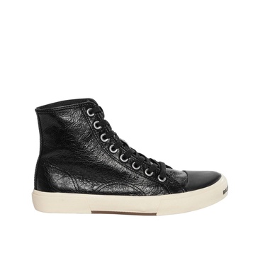 Balenciaga Paris Leather Sneakers Women