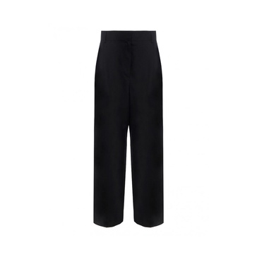 Salvatore Ferragamo Silk And Linen Pants Women