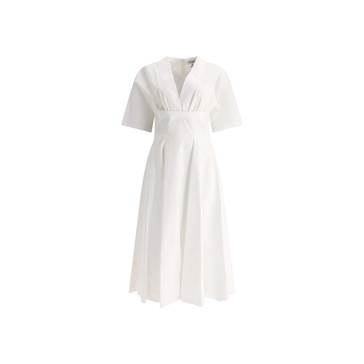 Cotton Midi Dress
