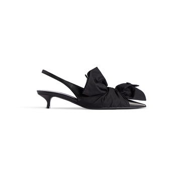 Women's Knife Chemise 40mm Slingback in Black