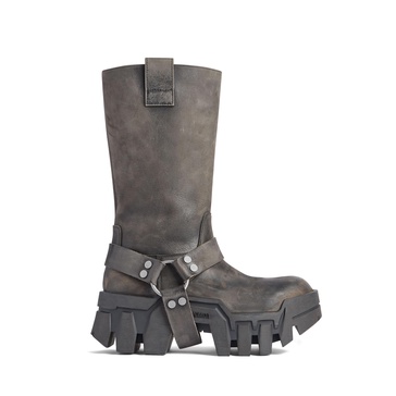 Women's Bulldozer Harness Boot in Black