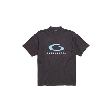 Men's Loop Sports Icon T-shirt Medium Fit in Black