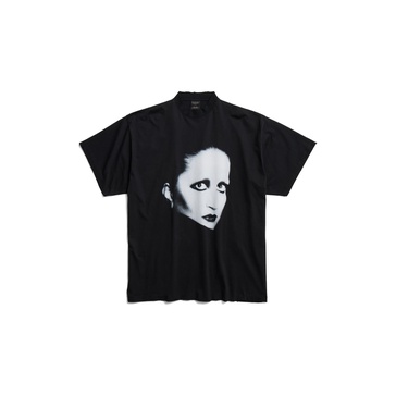 Balenciaga Music | Mina Series T-shirt Oversized in Black/white