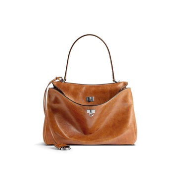 Women's Rodeo Medium Handbag  in Tan Cowboy