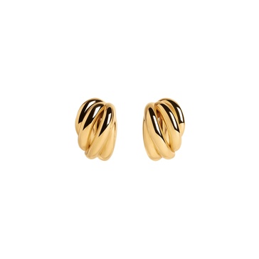 Women's Saturne Earrings in Gold