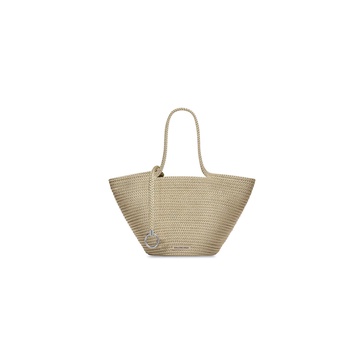 Women's Ibiza Large Basket in Beige