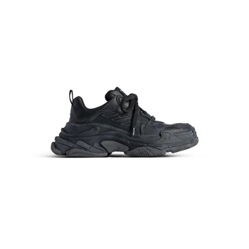 Men's Triple S Sporty Sneaker in Black