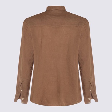 Altea Biscuit Linen Shirt