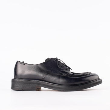Alexander Hotto Classic Black Leather Shoe