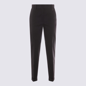 Antonelli Dark Blue Cotton Pants