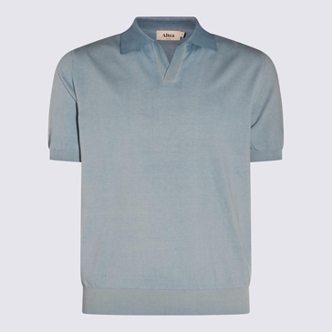 Altea Light Blue Cotton Polo Shirt