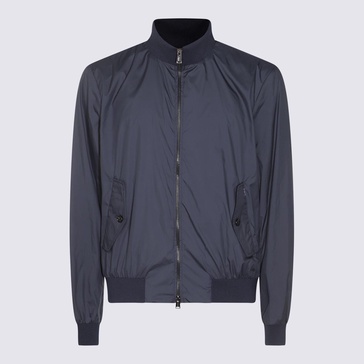 Add Blue Casual Jacket