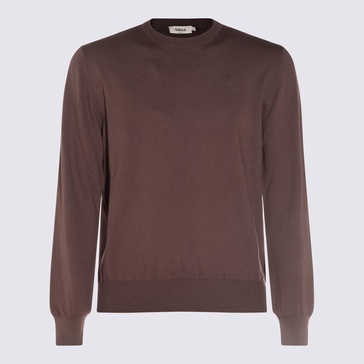Altea Brown Cotton Knitwear
