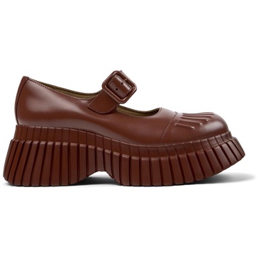 Red Leather Women's Shoe.