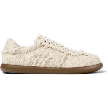 Beige Organic Cotton Sneakers for Women.