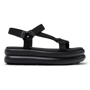 Black Recycled PET Sandals for Women.
