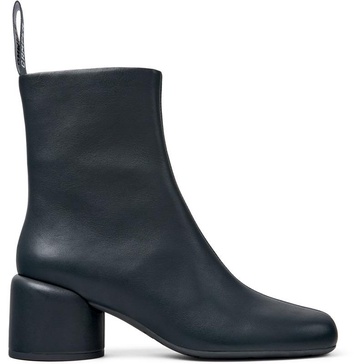 Green Leather Boots for Women