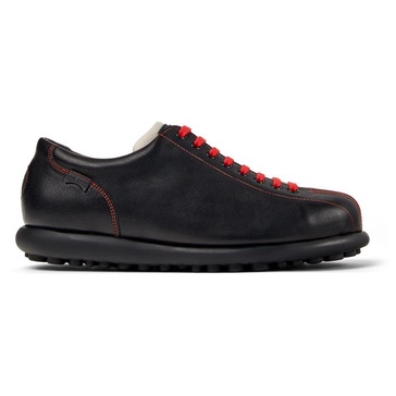 Multicolored leather shoe for men