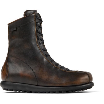 Bi-color Leather Boots for Women