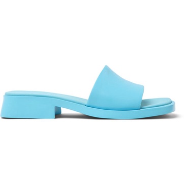 Blue Leather Sandals for Women.