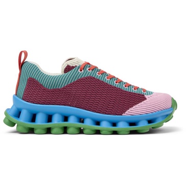 Multicolor Textile Sneakers for Women.