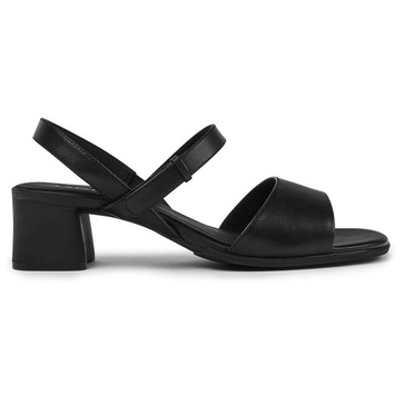 Women’s black strappy sandal