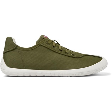Green Textile Sneaker for Men