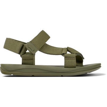 Green Textile Sandal for Men