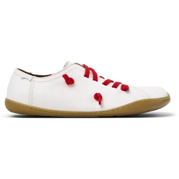 White Leather Women's Shoe.