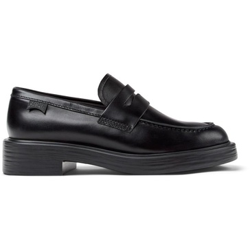 Black Leather Shoes for Women.
