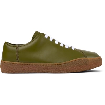Green Leather Sneaker for Men