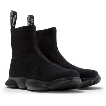 Black TENCEL® Lyocell Women's Mid Boots.