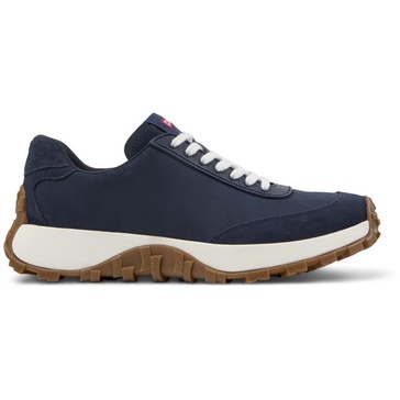 Blue Nubuck and Textile Sneakers for Men.