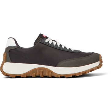 Multicolor Recycled PET and Nubuck Sneakers for Men.