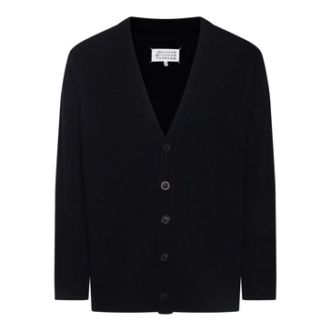Maison Margiela Navy Blue Wool Knitwear