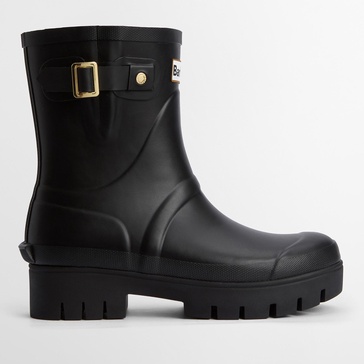 Barbour Women's Raelynn Rubber-Blend Wellies - UK 3 - Black