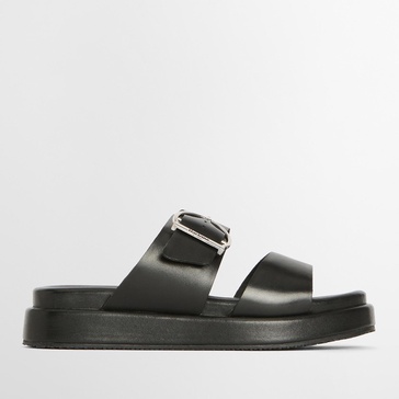 Barbour Adele Leather Sandals - UK 3 - Black