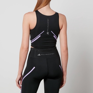 Adidas by Stella McCartney TruePace Stretch-Jersey Crop Top - S